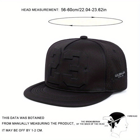 Legend Snapback Hat - Quick-Dry Breathable Baseball Cap with Snap Closure, Lightweight All-Season Outdoor Hat for Men & Women, Adjustable Fit for Hiking, Hip-Hop, Casual - Black/Red Color Options - Ideal for Sports, Casual At