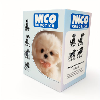 New Smart AI Robot Dog - My Intelligent Lifelike Robotic Pup Behaves Just Like A Real Dog. This Interactive Plush Robot Dog Is Perfect For Adults, Featuring Walking, Barking And Tail Wagging Functions. Ideal For Pet Enthusias