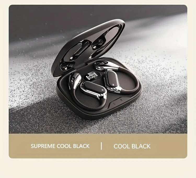 2025 New Style True Wireless on-ear earpods music none-in-ear headset gaming couples Earbuds video TWS HIFI bass 9D Stereo HD calling Earphones for Android for iPhone Cellphone sports Earpieces smart headphones for Christmas