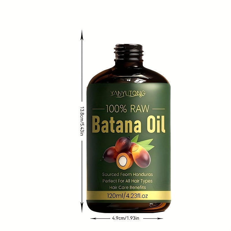 Batana Original Essential Oil, Real Ingredients, Hair Oil, Moisturizing And Hydrating, Split Dry Hair, Large Capacity Hair Care Product, One Bottle Solution, Suitable As A Gift, Deep Conditioning, Split End Treatment, Highqua