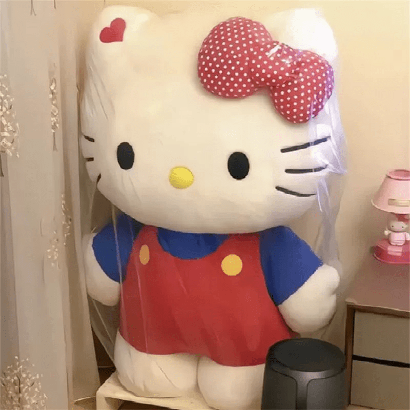 Sanrio Officially Licensed Hello Kitty Giant Plush Doll - 40cm/15.75" Oversized Stuffed Animal Toy with Iconic Pink Bow & Hello Kitty Face, Hugable for,, Collectors (Officially)