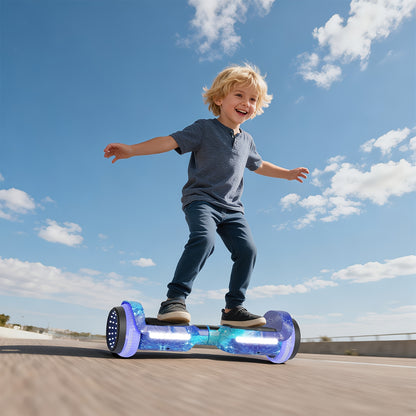 300W Powerful Motor Hoverboard for Kids/Teens/s - 8.5 MPH High-Speed, 220 lbs Weight Capacity, 15° Climbing Slope, 3H Fast-Charging, /Power Dual-Power Hoverboard, - Ideal for all-terrain use (/Christmas/Holiday