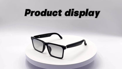 AI Translation Smart Glasses with 160+ Languages Support, Built-in, Charging, Photochromic Lens & Voice Call/Music/Translation - Real-Time Language Interpreter, Smart Glasses for Men & Women,, Driving, Office, Smart Audio Gla