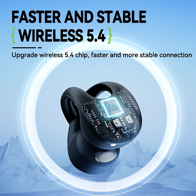 [Acer 2025 New Model]Acer OHR555 TWS Wireless Earphones, Shocking Bass, Call Noise Reduction, Ultra Long Standby, Low-latency Gaming, All-day Comfort, Lightweight Touch, Stylish Appearance, Study/Business/Travel/Sports/Music,
