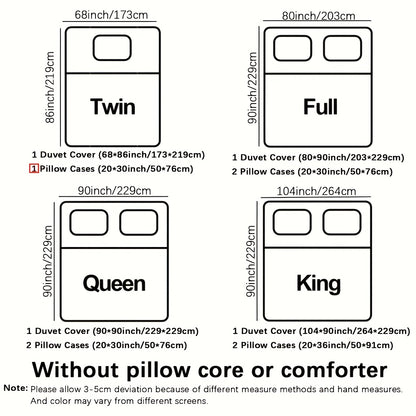 2/3pcs (1 Duvet Cover + 1/2 Pillowcase, Without Core) Duvet Cover Set, 3D Visual Effects Retro Egyptian Ancient Civilization Sphinx Pharaoh Worship Pictography Mysterious Print Soft Comfortable Bedding Set for Bedroom Dorm Ro