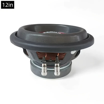 Ultra-Heavy Bass Speaker for Cars - High-Power Car Subwoofer - 8-inch/10-inch/12-inch - Perfect for Car Audio Upgrade - Dual Voice Coil, Single Voice Coil Options, Single Magnet or Dual Voice Coil