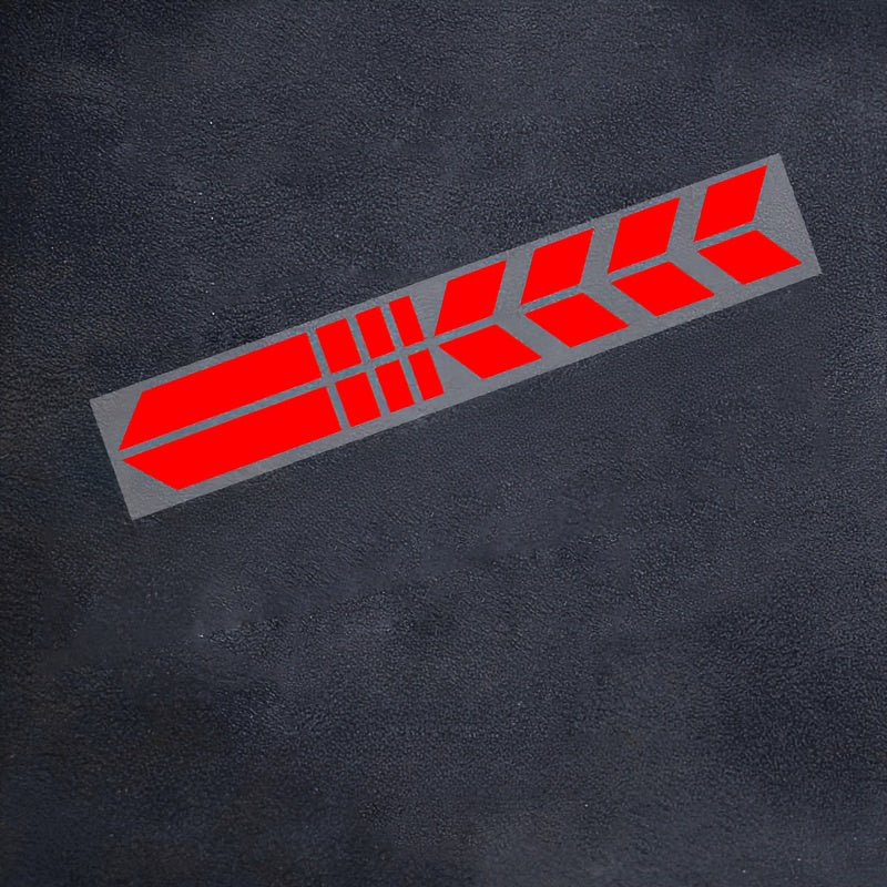 Nighttime Reflective Warning Sticker for Electric Bikes, Motorcycles, and Cars - Waterproof, Sunproof, Self-Adhesive Label