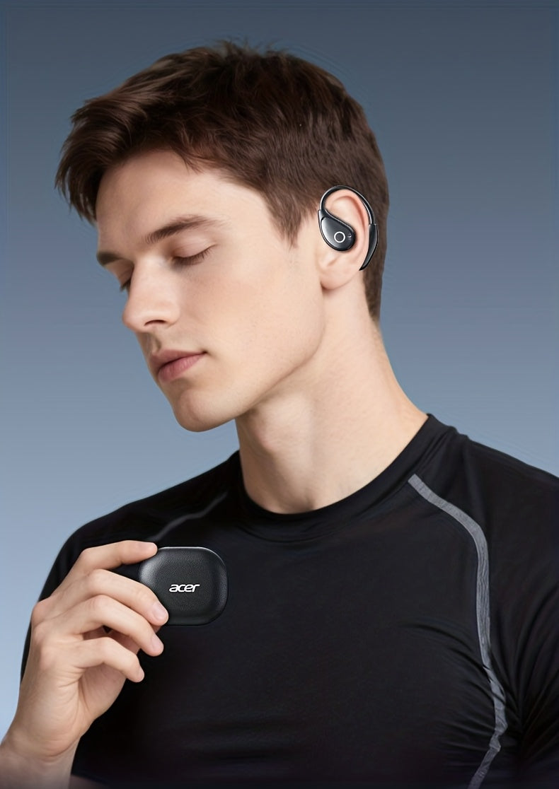 TWS Wireless Headphones, Noise Cancelling In-Ear Design, Lightweight Touch Control Long Battery Life HIFI Sound, Compatible with iOS/Android, Ideal Gift for Calls Sports & Running