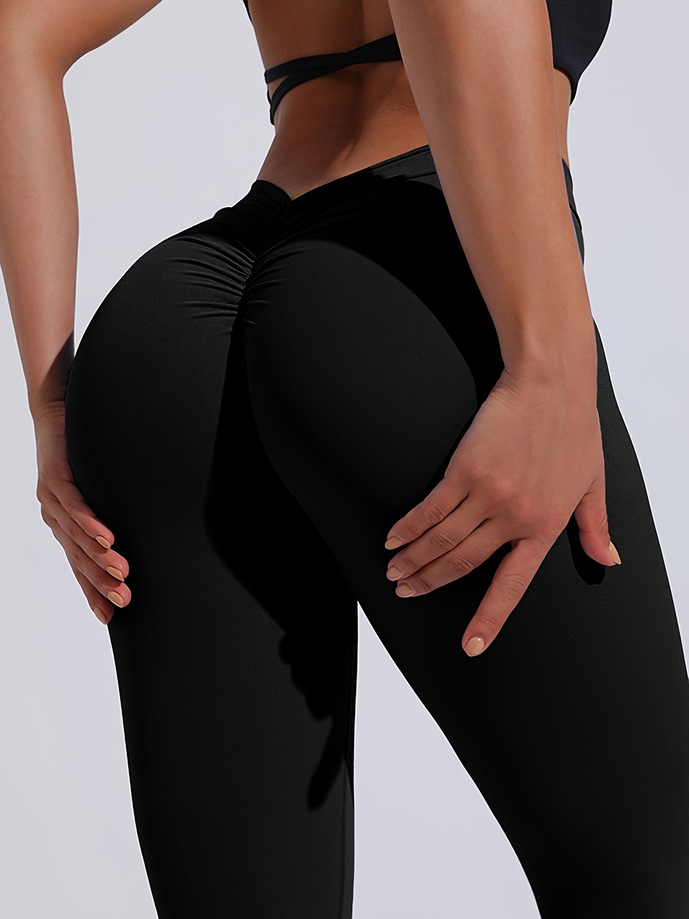 Ladies' High Waisted Peach Shaped Lifting Yoga Pants | Hip Lifting, Elastic Sports Leggings, Crescent Moon Pattern Design, Suitable for Fitness and Gym Exercises, Perfect Choice for Fitness Enthusiasts