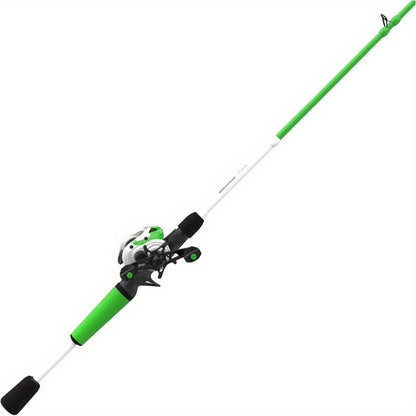 Roam Baitcast Reel and Fishing Rod Combo, 6 - Foot 6 - Inch 2 - Piece Rod, DynaMag Cast Control, 6.1: 1 Gear Ratio, 12 - Pound Line