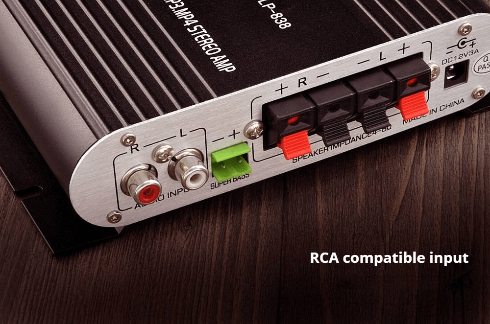 A 600W High-Power 2.1 Channel Amplifier with Hifi Stereo, Featuring Bass Enhancement And Treble Control, 3.5Mm Input, Suitable for Car Speakers, Home Theaters, Computers, And Tvs