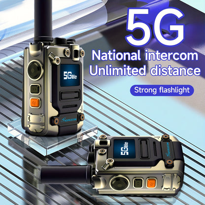 K300S Global Long Range Walkie Talkie Via Cellular Network Sim Card No Monthly Fee Us Coverage Truckers Construction Hotels Use Camping Hunting Adults Poc Two Way Radios Rechargeable