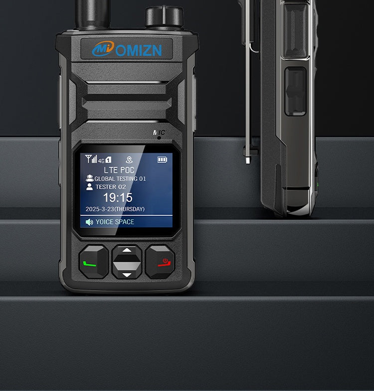 Omi T6 Global 5000 Km 4G/5G Walkie-Talkie with Large Color Screen, 8K HD Sound, 5-Day Life, -Free Calling, Global Coverage, Ideal for Outdoor dventures & Group Communication