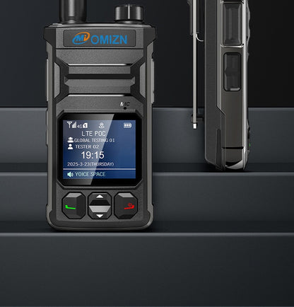 Omi T6 Global 5000 Km 4G/5G Walkie-Talkie with Large Color Screen, 8K HD Sound, 5-Day Life, -Free Calling, Global Coverage, Ideal for Outdoor dventures & Group Communication