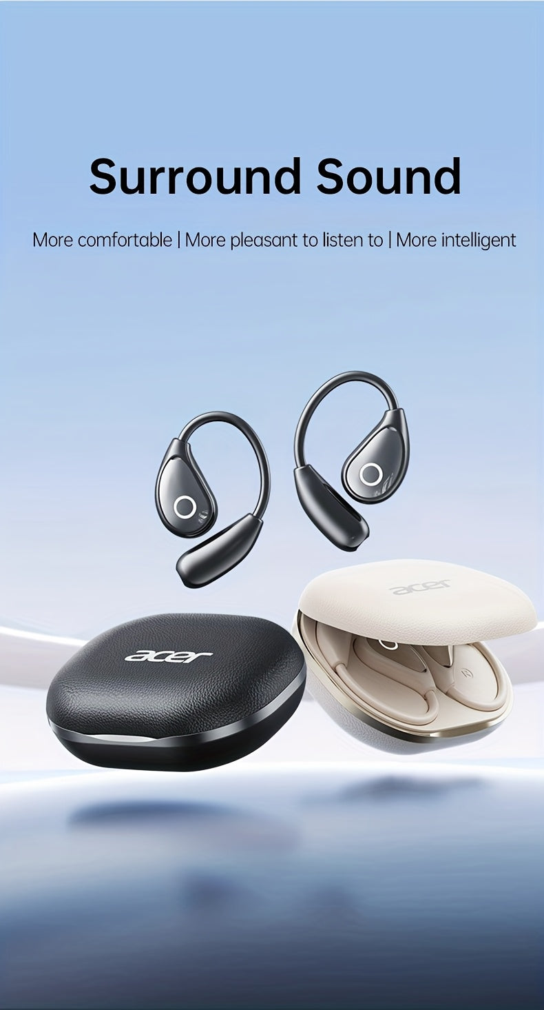 TWS Wireless Headphones, Noise Cancelling In-Ear Design, Lightweight Touch Control Long Battery Life HIFI Sound, Compatible with iOS/Android, Ideal Gift for Calls Sports & Running