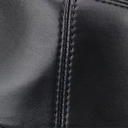 Spring And Autumn First Layer Real Sheepskin HatsMen'S Top HatsGentlemen'S Cowboy BritishJazz HatsMiddle-aged And Elderly Men'S Hats On The Beach