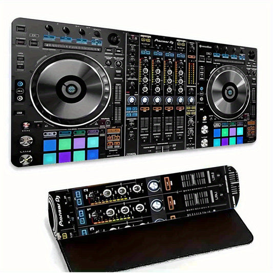Pioneer DJ DDJ-SX3 Themed Mouse Pad - Non-Slip Rubber Base, Durable Polyester, DDJ-SX3 Graphic Design |Ideal for Pro DJs, Music Producers, Home Studios & Offices - Vibrant Desk Decor, Gaming Accessory