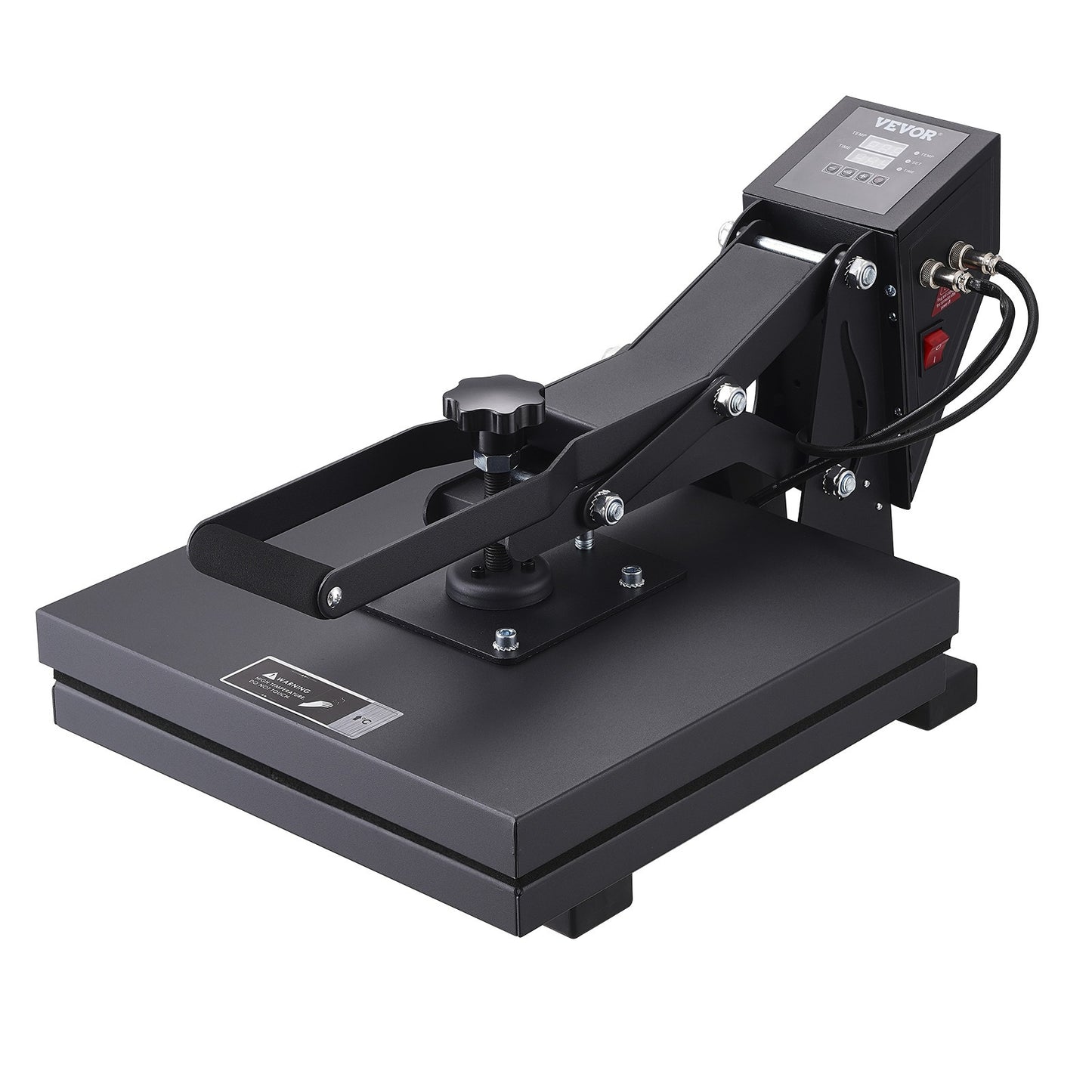 VEVOR 1700W Heat Press, 16x24/15x15/16x20in Power Heat Press Machine, High Pressure Fast Heating Heat Press Machine for T-Shirt, Digital Industrial Sublimation Printer for Heat Transfer Vinyl, Easy to Use, Black