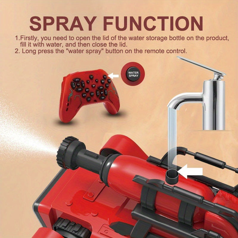 Cool technology! Intelligent robot dog, supporting voice commands, interactive play, music and dance, robot arm, with spray function, suitable for children and family entertainment!-RED, Robot Pet, Robots for, Family Fun, Edu