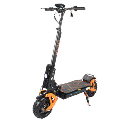 Fast Electric Scooter 60V 28.8A, 749W Dual Motor System for Unbeatable Speed, 60 Miles Long Range, Off Road All Terrain 11 Inch Tires, Full Suspensions & Seat, A True Hyper Scooter And One Of The Fastest Heavy Duty E-scooter