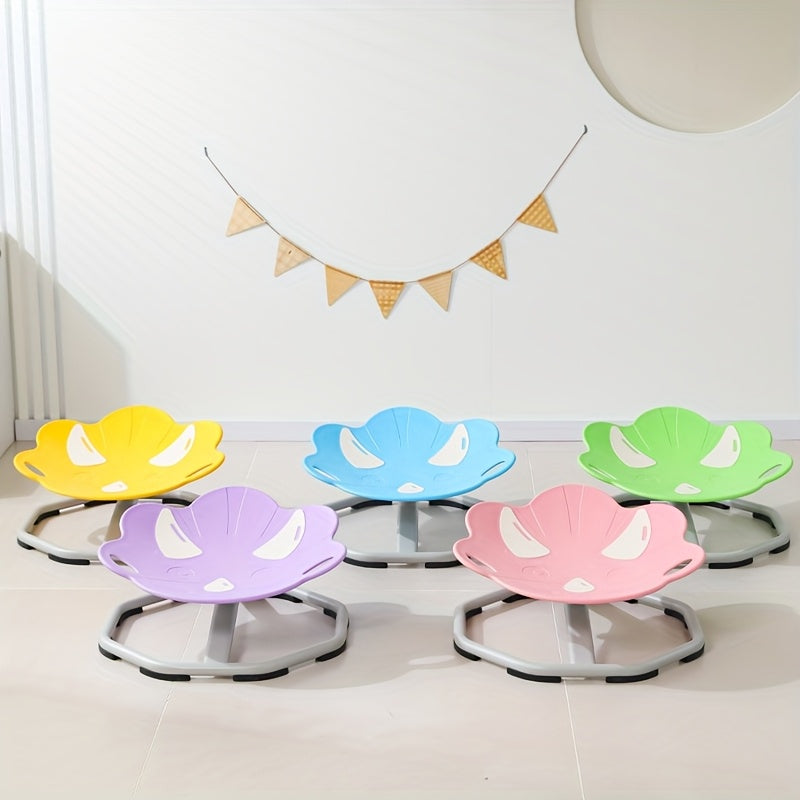 Kids Sensory Spinning Chair for Autism Ages 3+, Sit And Spin Swivel Chair for Kids with ADHD, Sensory Chairs for Autistic Children, Sensory Toys for Motion Sickness, Balance Training, Sensory Stimulation, Smooth Spinning Mech