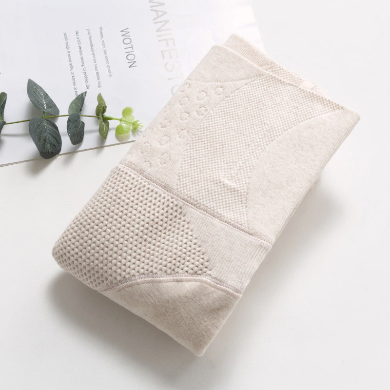 Autumn and Winter Combed Cotton High Waist Fishbone Thickened fleece-lined Leggings Women's Abdominal Hip-lifting Micro-pressure Pantyhose Winter Pantyhose