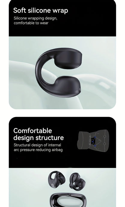 [Acer 2025 New Model]Acer OHR555 TWS Wireless Earphones, Shocking Bass, Call Noise Reduction, Ultra Long Standby, Low-latency Gaming, All-day Comfort, Lightweight Touch, Stylish Appearance, Study/Business/Travel/Sports/Music,