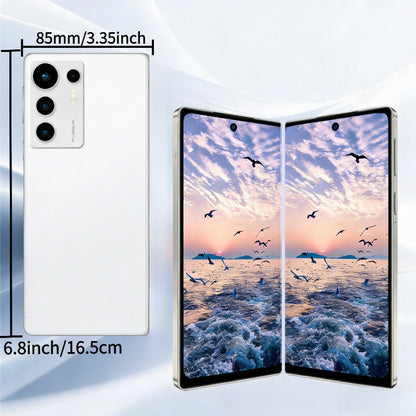 S25 Ultra New Intelligent Android Smartphone with Built-in Stylus | Stylish Metal Unibody Design, 12+256GB Storage, 6.8-inch Display, Dual SIM Dual Standby. Includes: Headphones, Data Cable, Phone Case, Screen Protector. Offe