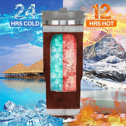 30oz Football Texture Stainless Steel Tumbler, Double Wall Vacuum Insulated Travel Mug, Spill Proof Lid, Perfect Gift for Dad, Mom, Ideal for Christmas, Thanksgiving, Valentine's, Mother's, Father'S Day, Gift for birthday, Co