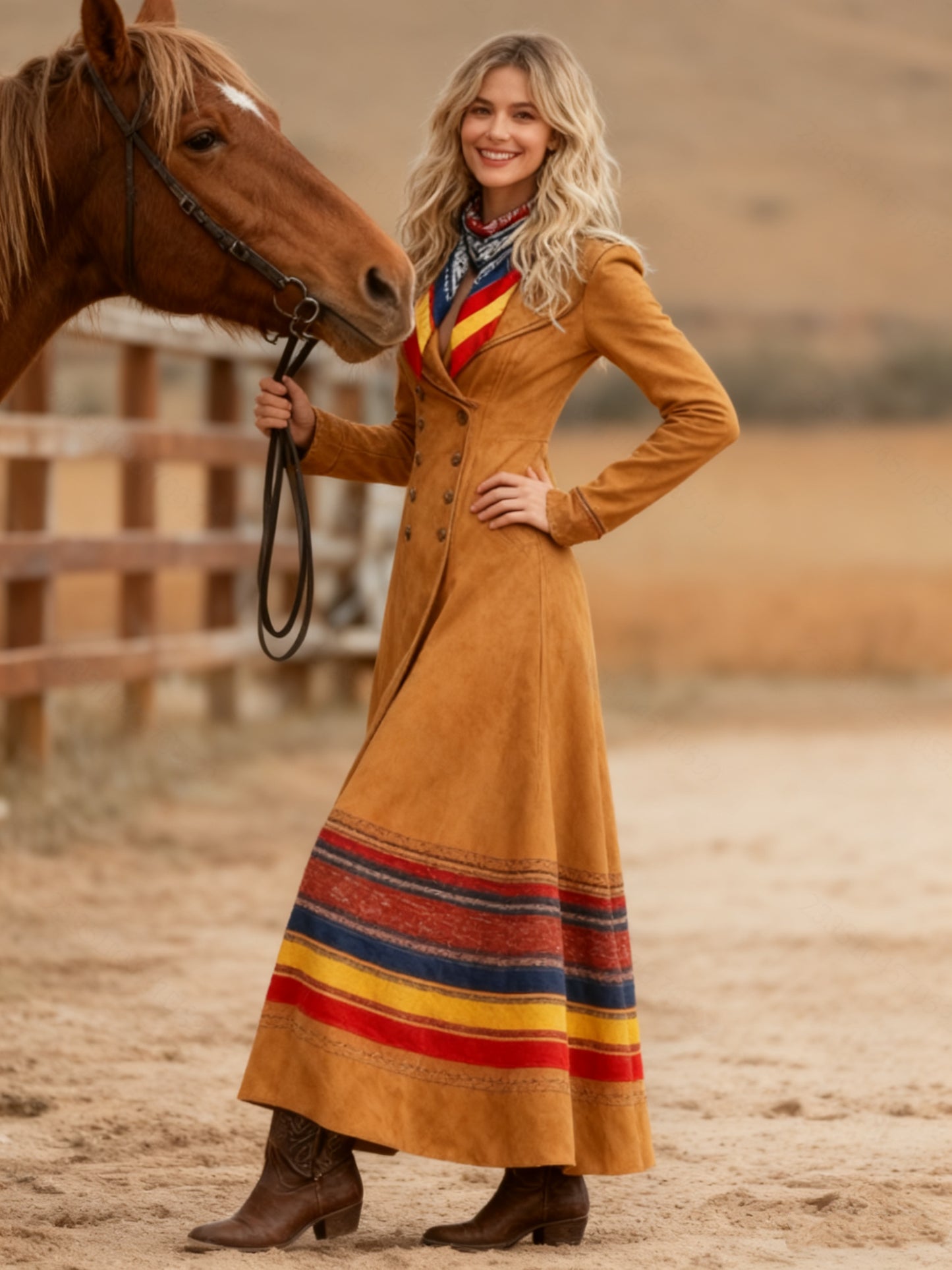 Elegant Long Skirt for Women with a Slim Fit And Print