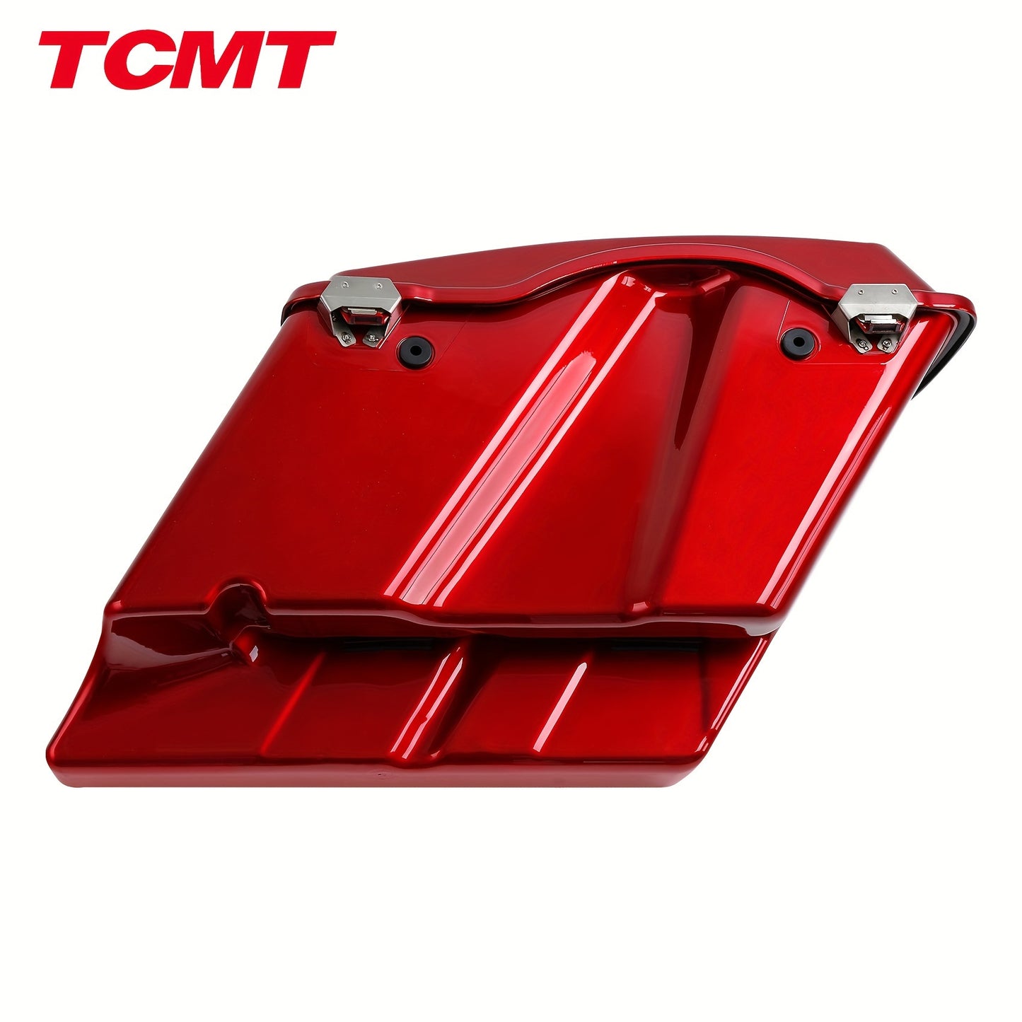 TCMT 5" Stretched Saddlebags Fit For Street Electra Glide Road King Ultra Classic Touring 1993-2013