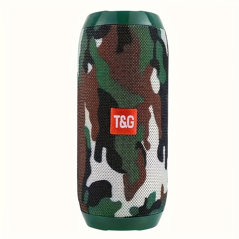TG117 Portable Wireless Speaker, IPX4, TWS Stereo, Compatible With FM TF USB Insertion Card, Connected To Phone/tablet/TV, Wireless Portable Audio, Electronic Products, Birthday Party Gifts, Thanksgiving, Christmas Gifts
