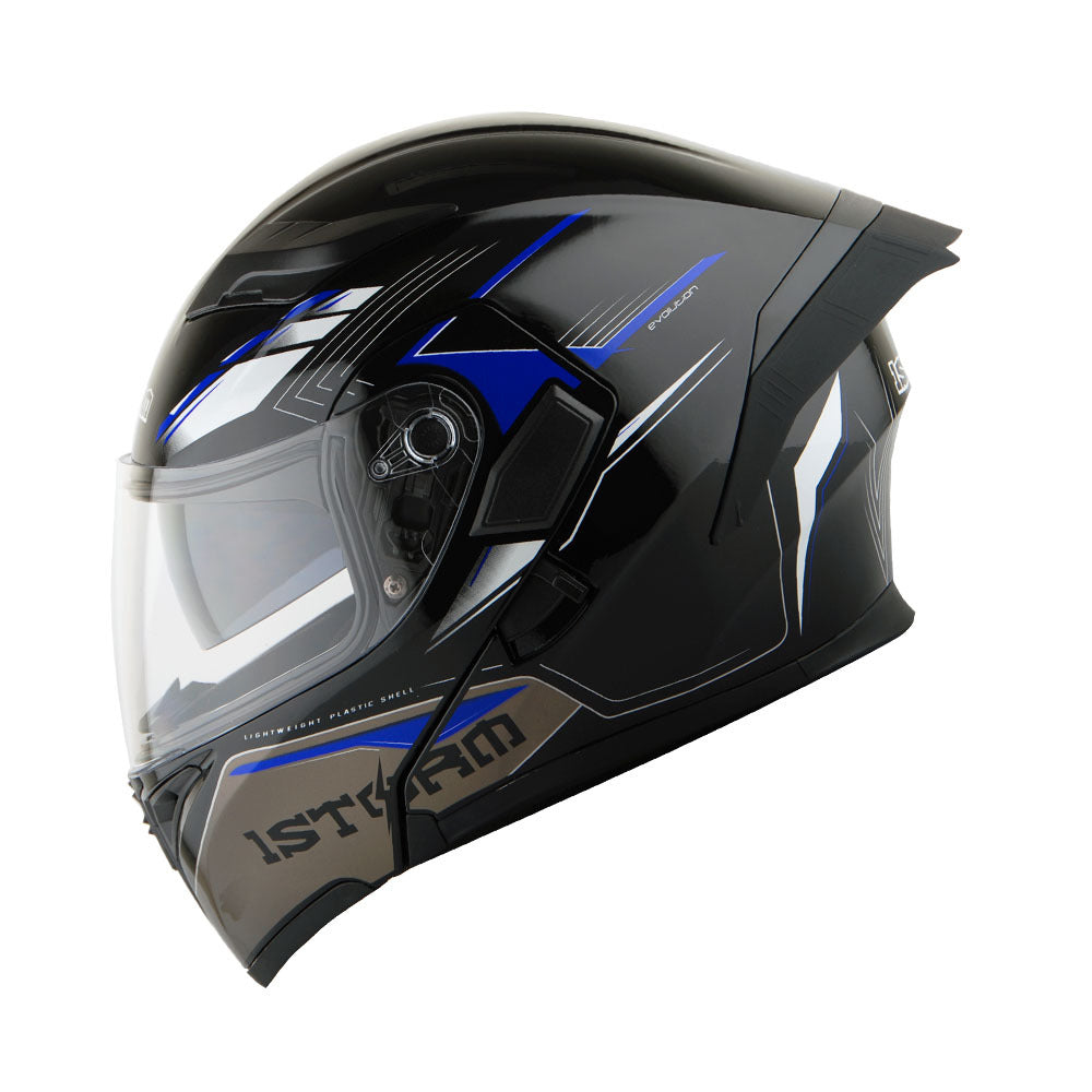 MOTORCYCLE MODULAR FULL FACE HELMET FLIP UP DUAL VISOR HELMET