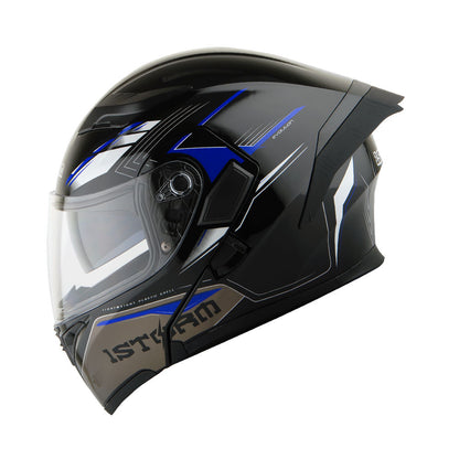 MOTORCYCLE MODULAR FULL FACE HELMET FLIP UP DUAL VISOR HELMET