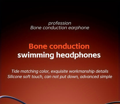 POLVCDG Audio new upgrade sound sense 2.0 X16 wireless bone conduction headset, professional sweat and, clear talk with microphone, magnetic charging port long life, large memory wireless/MP3 dual-mode one-click switch, suita