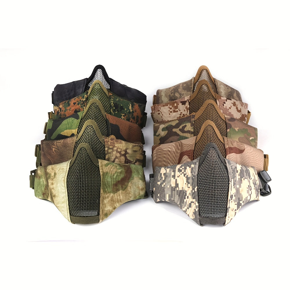 for Adults Half-face Mask Cover, Breathable and Comfortable, Game Mask
