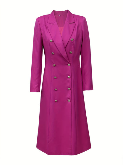 Spring and Autumn Versatile Elegant Fashion Commuter Street Women's Long Coat Jacket