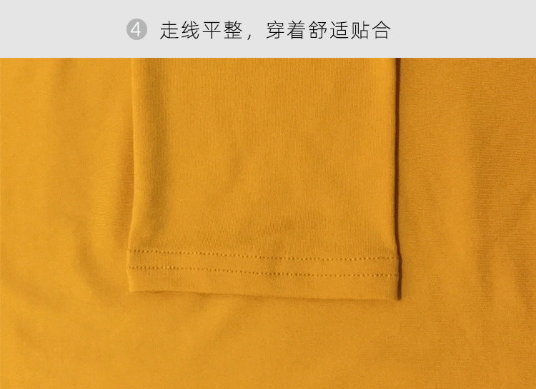 2025 Cross-border Autumn and Winter Basic Bottoming Women's Wear European and American Simple High Neck Long Sleeve Slim-fit bodysuit