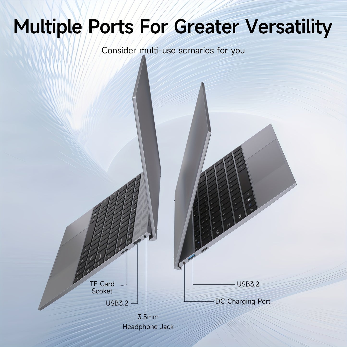 The Newly Released 14-Inch Ultra-Slim Laptop Is Perfect for Business, Gaming, And Office Use, Making It Portable And Lightweight. It Features an Intel Pentium J3710 Processor (Up to 2.64Ghz), 8GB of RAM