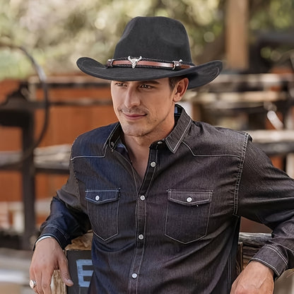 8pcs Stylish Cowboy Hat Accessories with Adjustable Western Braided Straps, Perfect for Men and Women - Outdoor Party & Festival Gift