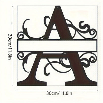 1pc Customizable Metal Sign, Personalized Split Letter Metal Craft Signage, Custom Letter, Perfect Gift for Friends & Family, Wall Art, Home Decor Halloween Christmas Decorations