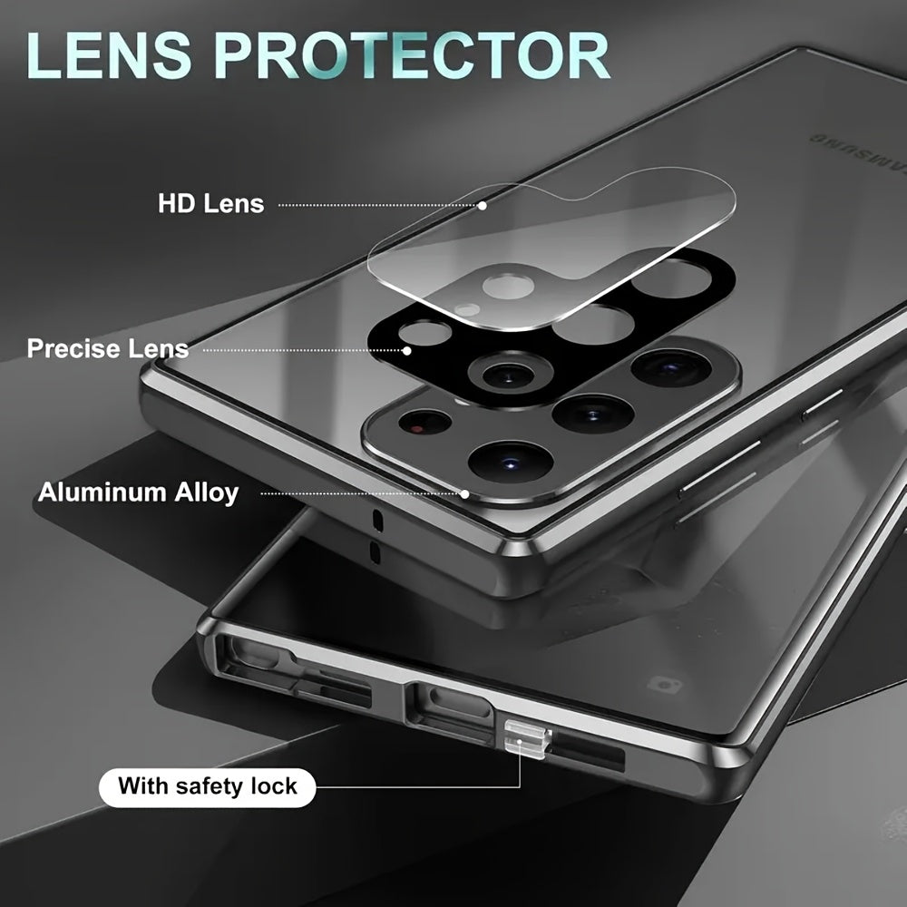 Phone Case: Exquisite Magnetic Phone Cases Compatible with Samsung S23FE, S24/Plus/Ultra/FE, S25/plus/FE/ultra/Edge, Featuring Magnetic Quick Attachment, Seamless Fit, Protection, and High-quality Feel, Fully Showcasing Conve