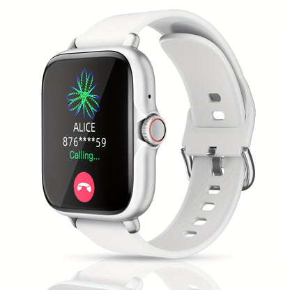 Sports Smart Watch, 1.83'' Full Touch Screen Display with Message, Answer Make Call Smartwatch, Monitoring, Sports Pedometer, Information Alerts, for Iphone Android Phones, Smartbands Fitness Watch for Women Men Friend Gift,