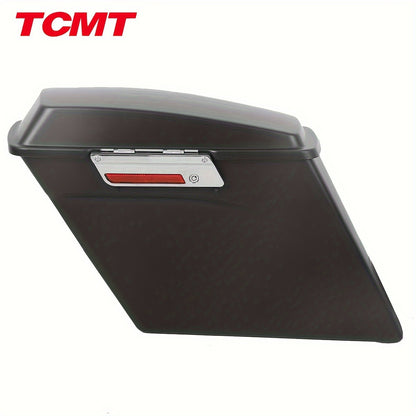 TCMT 5" Stretched Saddlebags Fit For Street Electra Glide Road King Ultra Classic Touring 1993-2013