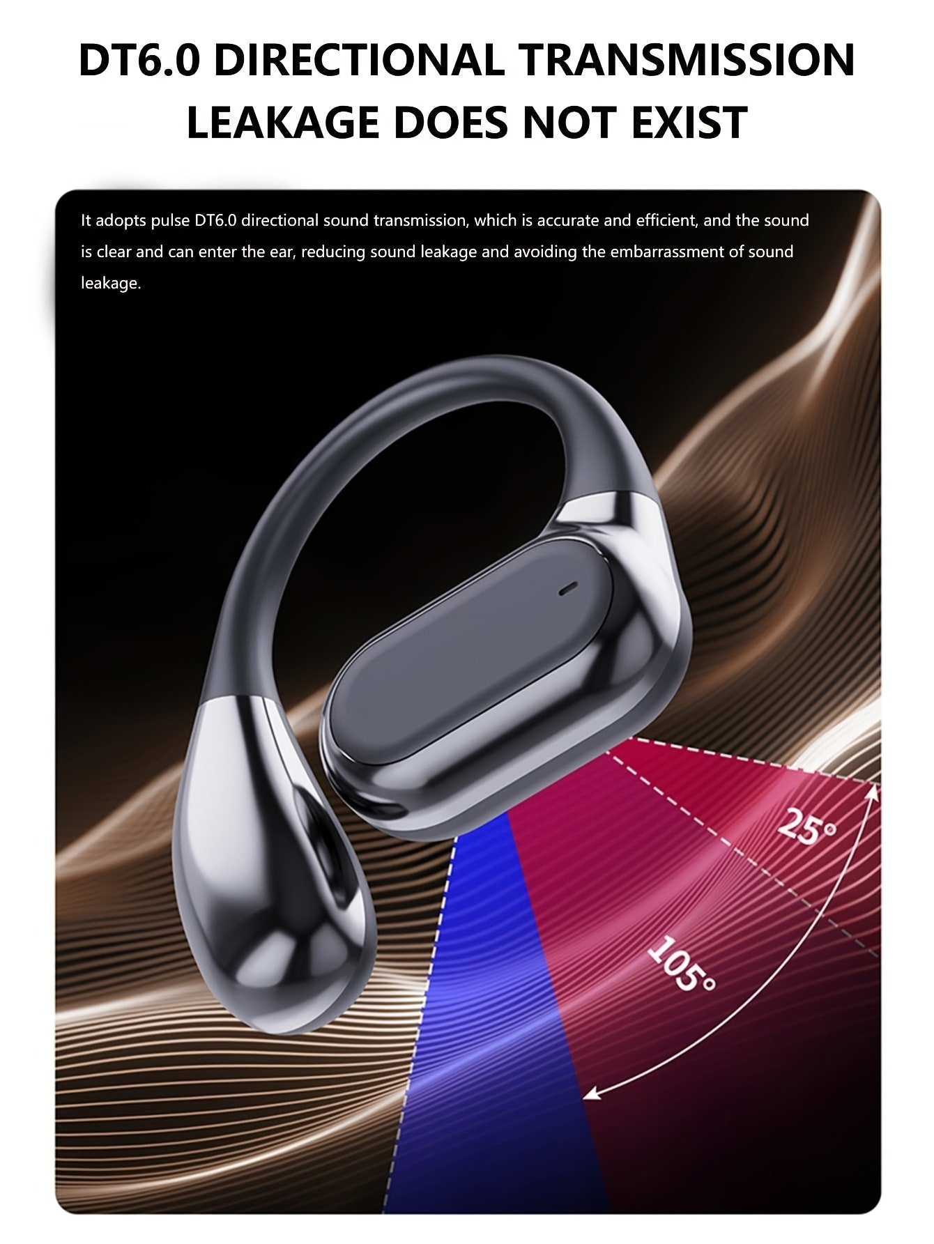 2025 NEW style [Real-Time Translator on-ear Earbuds] Real-Time 2-Way Language Translator none-in-ear Earbuds | 144 Languages, Portable Translation Headset with APP for Music & Calling, for iOS for Android,for Christmas gift