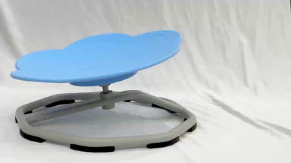 Kids Swivel Chair | Kids Sensory Spinning Chair for Autism | Body Coordination Training Chair | Cat Claw Shaped Non Slip Sensory Toys 360° Spinning Chair for Kids Aged 3+ | Back to School Supply
