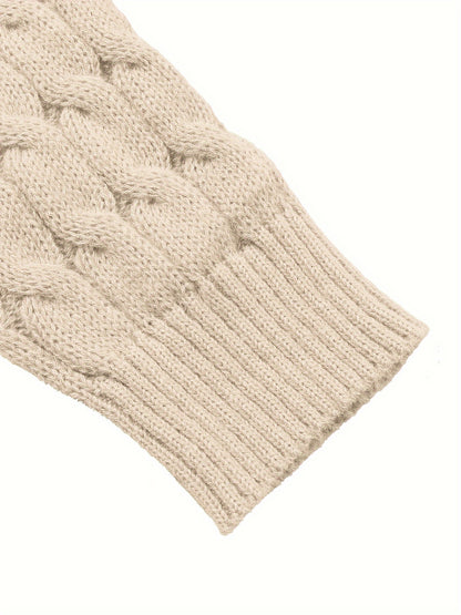 [Cardigan Sweater] Plus Size - Plus Size Cardigan Sweater A23A062