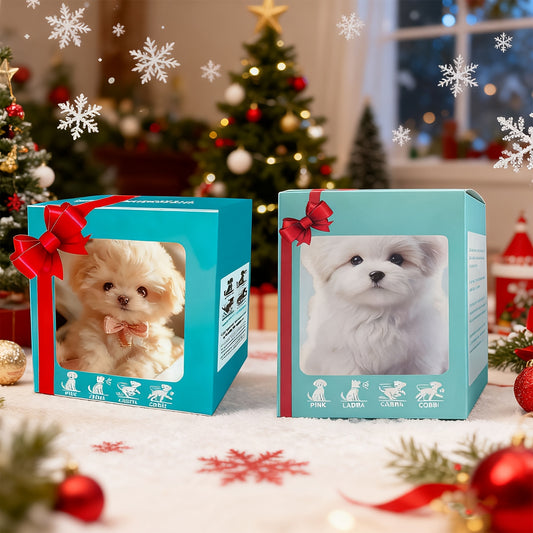 2pcs Realistic Robot Puppy, Robot Puppy That Acts Like A Real Puppy, Toy Dogs That Walking, Barking, Cute Soft Milow Mini Robot Puppy Halloween And Christmas Gift Includes A Leash For A Dog