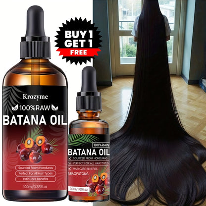 This Set of 2 Honduras Battana Hair Oil Nourishes Your Hair from The Roots to The Ends, Making It Stronger, Shinier, And Healthier. It Is Appropriate for All Hair Types
