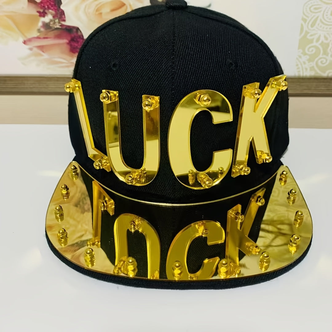 New LUCK Handmade Stylish Street Dance Camouflage Personalized Baseball Cap